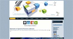 Desktop Screenshot of fcainternational.com